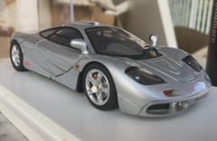 1/43 TSM Mc Laren XP1 , experim. model , silver met. mint ++!