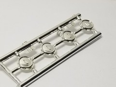 1951 Chevrolet Bel Air HUBCAPS from AMT 1:25 Model Kit 51 Chevy