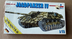 WWII ESCI 1:72 Jagdpanzer IV German Tank Open Box, Sealed Model Kit# 8319