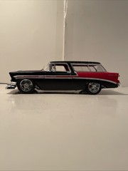1956 Chevy Bel Air Nomad Station Wagon built Model Car 1/25
