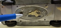 1950 Banthrico Dodge “Coronet” SUPER RARE ALMOST-MINT TRUE Promo car BANK + KEY!