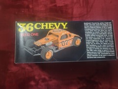 Vintage Rare AMT 1/25 1936 Chevy Wild One Dirt Track Model Kit King # 21374P