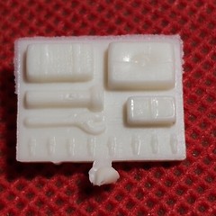 Rally Panel 1960 Chevy Corvette 1:25 Scale Model Car Part MPC