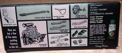 AMT 1963 Chevrolet Impala CV Lighted model kit unbuilt screw bottom 60s issue
