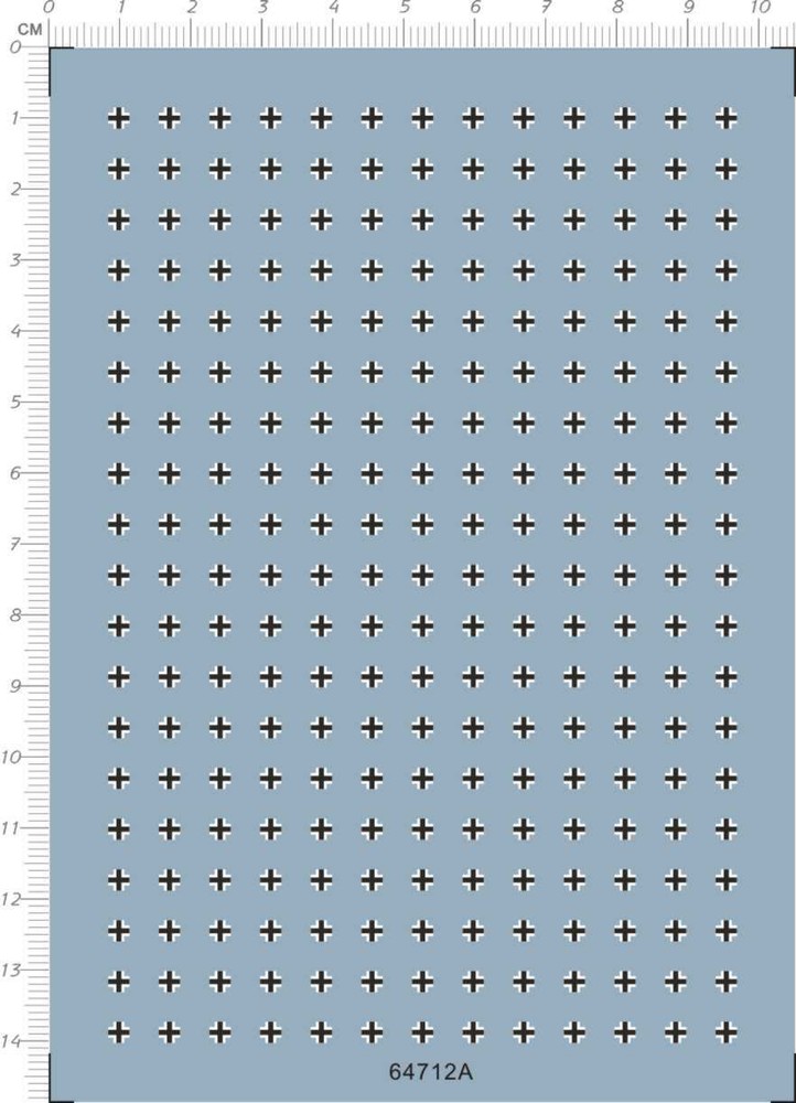 Detail Up 1/100 WWII German iron cross Military Tank Panzer Model Water Decal
