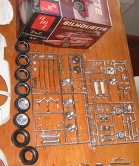 AMT Bill Cushenberry Silhouette Show Car Rod Orig Unbuilt Kit # 2162 ’60s Issue