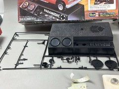 1978 Revell Paramedic Van Electronic Action Kit 1/20 Model H-800 Built Parts IOB