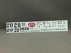 Indycal 1/25 Car 20 Double Oil Filter Spl. Eagle 1973 Indy 500 Winner
