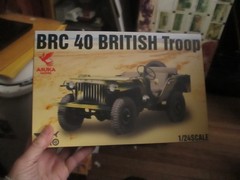1/24 Bantam BRC40 British Troop Recon Vehicle NEW factory sealed. MINT
