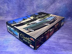 1958 Cadillac Eldorado Biarritz Soft Top Imex 1:24 Model Kit 31002 Original Box