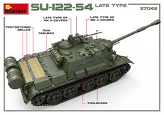 MiniArt 1/35 37042 Soviet SU-122-54 122mm Self-Propelled Gun (Late Type)