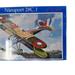 Glencoe Models Nieuport 28C.1 1/48 Scale Aircraft Model Kit Sealed 1995 USA
