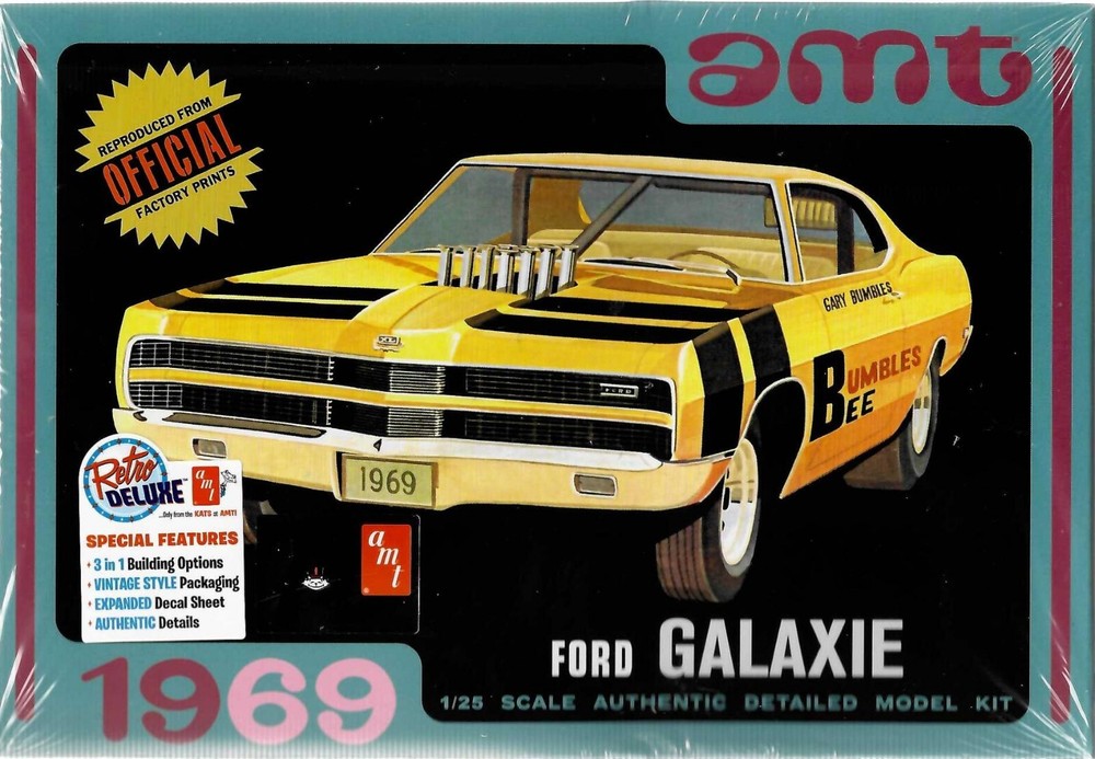 AMT 1373 1969 Ford Galaxie model kit