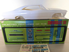 L@@K! **RARE *ORIGINAL VINTAGE AMT 1968 CHEVY SS 427 KIT **COMPLETE *SUPER NICE!