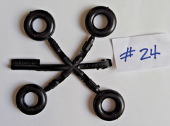 Pick One 1:24 1:25 Scale Automobile Wheels/Tires Model Kit Parts *Pick-A-Lot*