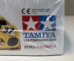 Tamiya 24083 Taka-Q Toyota 88C-C Sports Car Model Factory Sealed 1/24 NEW