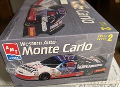 1996 1/25 AMT/Ertl D Waltrip #17 Western Auto Chevy Monte Carlo #8163 Sealed kit