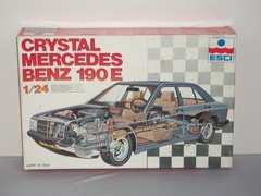 ESCI 1/24 Scale Crystal Mercedes Benz 190E