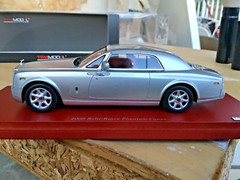 1/43 TSM , Rolls Royce ,silver phantom coupe, met. Silver, mint !!!