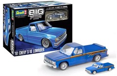 Revell 1991 Chevy S-10 Lowrider Pickup 1:25 SCALE w/Diecast 1:64 KIT #14562~NEW