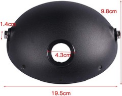 7 Inch Motorcycle Headlight Housing Bracket Headlamp Shell 7″ LED Headlight
