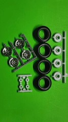 1977 Jeep Cj-7 1/24 Chrome Wagon Wheels Off Road Tires 4×4 Revell Dasiy Duke