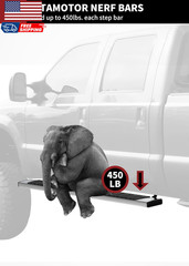 6 Inches Running Boards Compatible with 2009-2018 Dodge Ram 1500 Crew Cab 2019