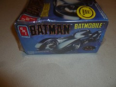 NEW IN BOX MODEL KIT AMT ERTL BATMAN BATMOBILE MOVIE 1989 1/25 VINTAGE DC COMICS