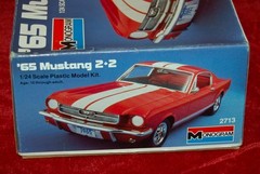 VINTAGE Monogram Mustang 1965 2+2 Made in USA 1980’s AS IS!