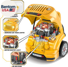 Toys Gifts for 3 4 5 6 7 8 Years Old Boys, Large Truck Engine, Mechanic Repair S