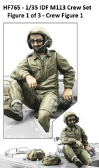 AFV Hobby Fan 1/35 HF-765 1/35 IDF M113 Crew and Accessories – 3 Figures Set