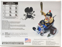 Atlantis Fred Flypogger As Super Fuzz Plastic Model Car Kit W/ Driver M104