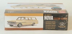 AMT Model Kit 1963 Chevy II Nova Station Wagon 1:25 Scale Sealed