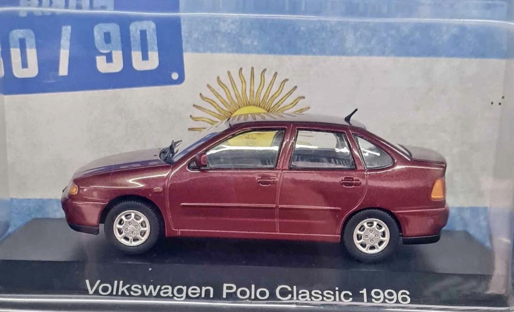 INOLVIDABLES VOLKSWAGEN POLO CLASSIC 1996 SCALE DIECAST MODEL 1:43 BUBBLE