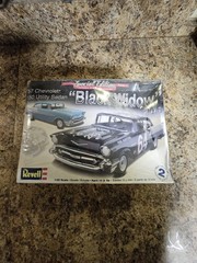 Revell 1957 Chevrolet 150 Utility Sedan Black Widow 1:25 Model Kit