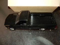 amt ertl promo 1990 CHEVROLET SILVERADO C1500 IN BLACK CHEVROLET TRUCK