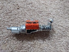 Reissue 2012 Revell Orange Crate ’32 Ford Custom Show Car Hot Rod *Started*