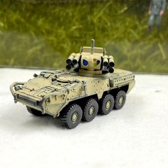 Tank World Mobile War 1/144 Stryker Wheeled Armored Vehicle Finished Model