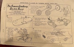 RARE!!! Vintage~Lindberg~Electric Racer #5092 Jaguar~NOS