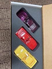 3 Pack 1995 Corvette ZR-1 Commemorative Collectors Plastic promo cars 1:25 Scale