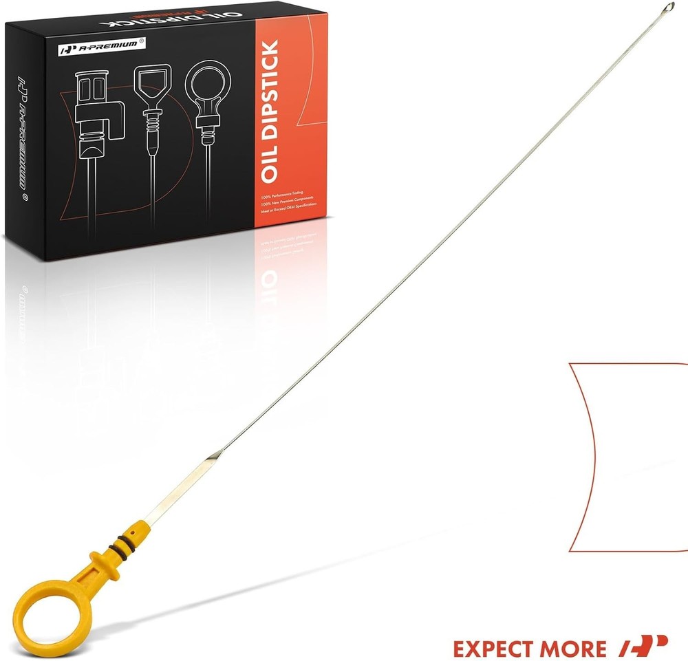A-Premium V6 4.3L Engine Oil Dipstick (34.8 Inch) Compatible with Chevrolet Silv