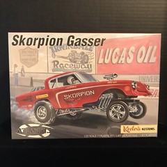 ATLANTIS 13102 SKORPION GASSER MODEL KIT-NIB-1/25 SCALE