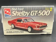 AMT ERTL 1968 Ford Shelby GT-500 1/25 Scale Model Kit #6541 Sealed Box
