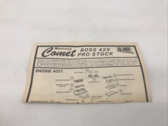 1/25 Jo-Han #2900 Mercury Comet Boss 429 Pro Stocker RM