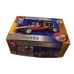 AMT/ERTL BUYERS CHOICE SURF WOODY CUSTOM ROD 1:25 CAR MODEL KIT. Open Box