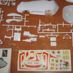 AMT Bill Cushenberry Silhouette Show Car Rod Orig Unbuilt Kit # 2162 ’60s Issue