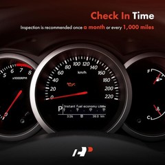 A-Premium V6 4.3L Engine Oil Dipstick (34.8 Inch) Compatible with Chevrolet Silv