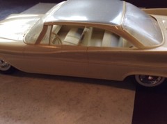 1960 Desoto and 1961 Plymouth Dealership Promotional Plastic Models