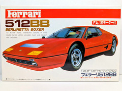 NITTO KAGAKU Ferrari 512BB Berlinetta Boxer (OPEN BOX) 1/28 Model Car Kit No. 10