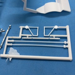 1:25 Funny Hugger Camaro Car Funny Car CHASSIS W Instructions LBR Model Parts